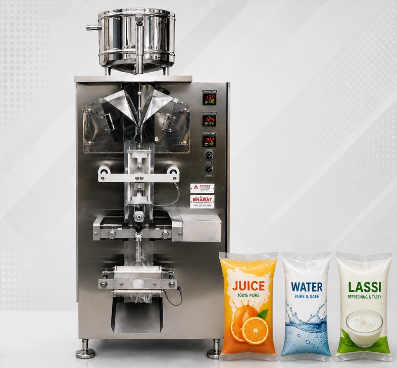 Juice Water and Lassi Packing Machine