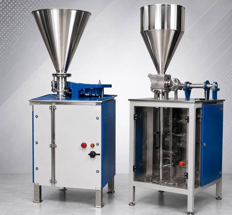 Semi Automatic Chuna and Paste Packing Machine